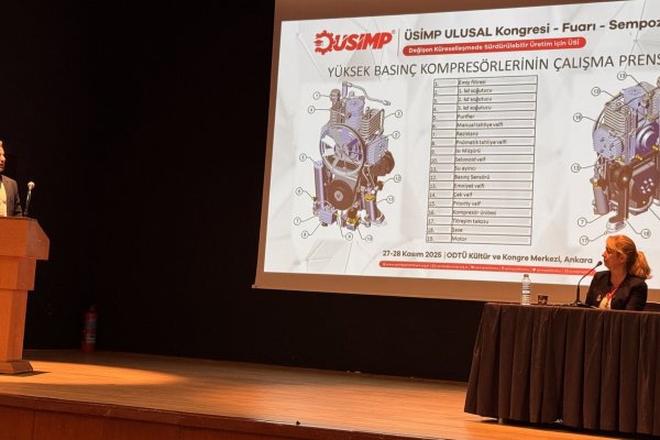 ALKIN Kompresör, ÜSİMP 2025’te TÜBİTAK Destekli Çalışmasını Tanıttı